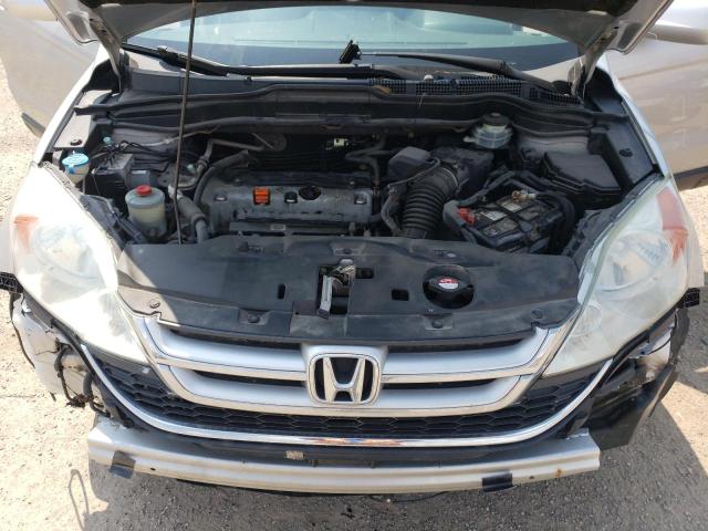 5J6RE4H7XAL800218 - 2010 HONDA CR-V EXL SILVER photo 12
