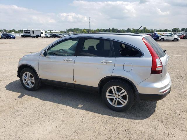 5J6RE4H7XAL800218 - 2010 HONDA CR-V EXL SILVER photo 2