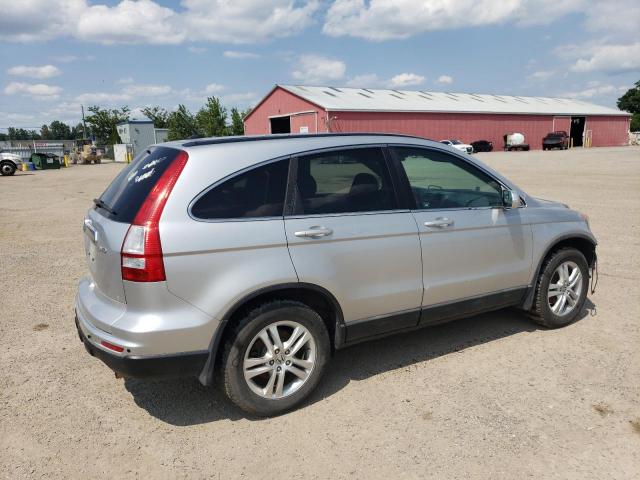 5J6RE4H7XAL800218 - 2010 HONDA CR-V EXL SILVER photo 3