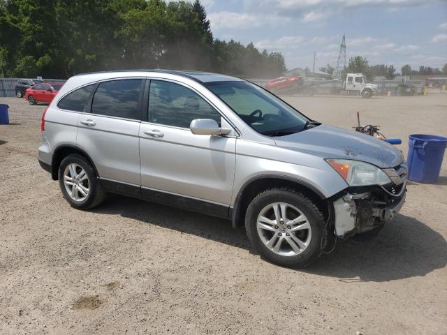 5J6RE4H7XAL800218 - 2010 HONDA CR-V EXL SILVER photo 4