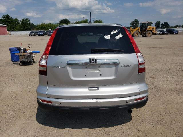 5J6RE4H7XAL800218 - 2010 HONDA CR-V EXL SILVER photo 6