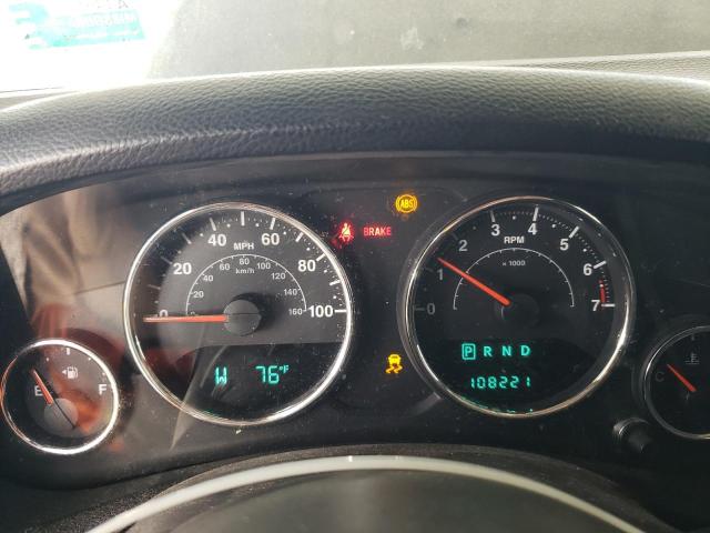 1C4HJWEG0DL607447 - 2013 JEEP WRANGLER UNLIMITED SAHARA BLACK photo 9