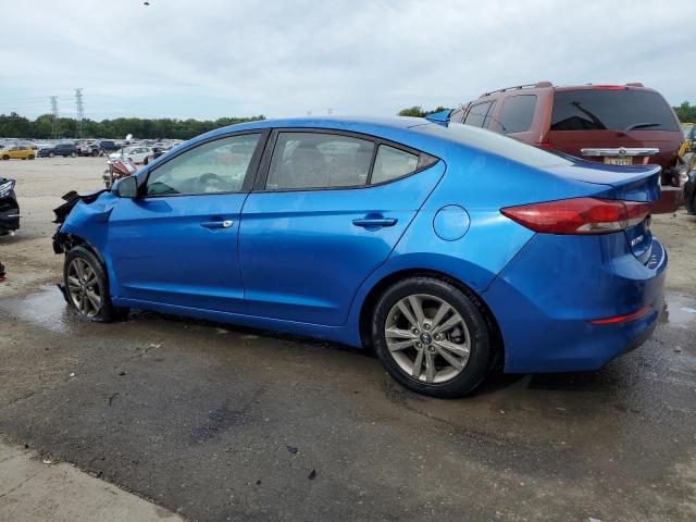 5NPD84LF4JH285288 - 2018 HYUNDAI ELANTRA SEL BLUE photo 2