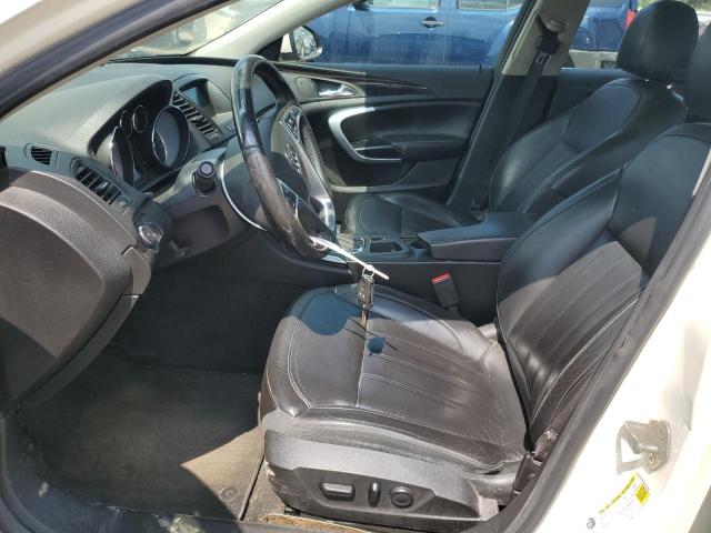 2G4GR5ERXC9212709 - 2012 BUICK REGAL WHITE photo 7
