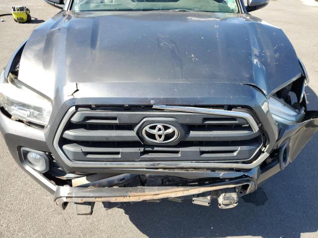 5TFAX5GN6GX070263 - 2016 TOYOTA TACOMA DOUBLE CAB CHARCOAL photo 11