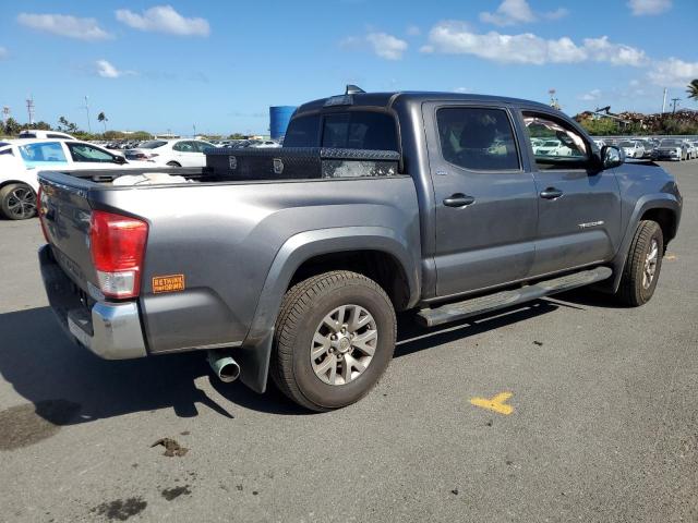 5TFAX5GN6GX070263 - 2016 TOYOTA TACOMA DOUBLE CAB CHARCOAL photo 3