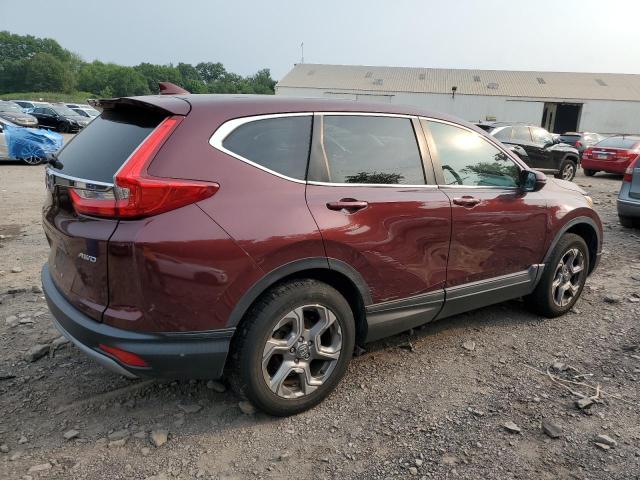 2HKRW2H87JH675859 - 2018 HONDA CR-V EXL ბურგუნდია ფოტო 3