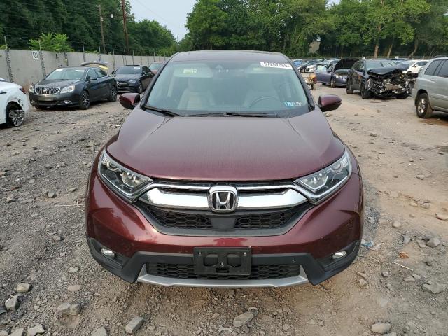 2HKRW2H87JH675859 - 2018 HONDA CR-V EXL ბურგუნდია ფოტო 5