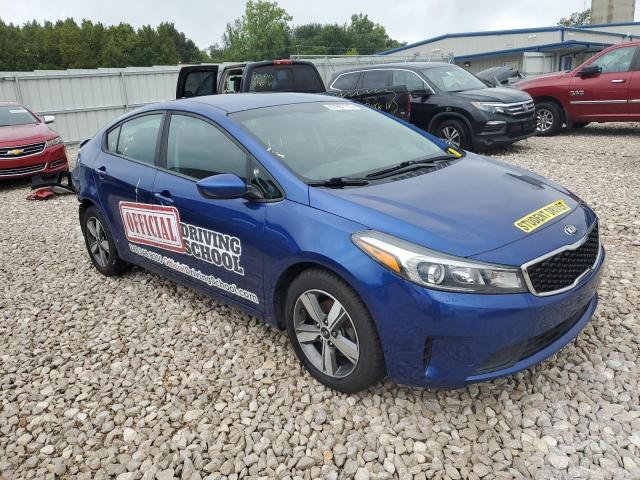 3KPFL4A78JE260885 - 2018 KIA FORTE LX ლურჯი ფოტო 4