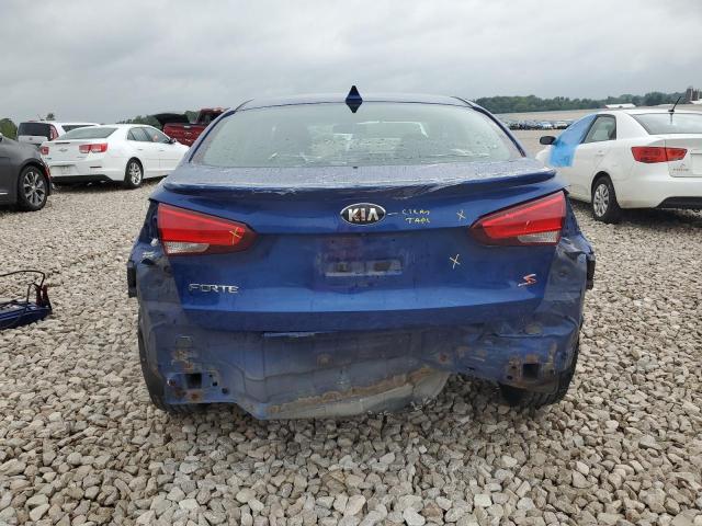 3KPFL4A78JE260885 - 2018 KIA FORTE LX ლურჯი ფოტო 6