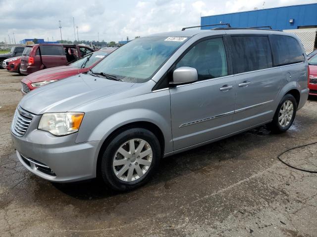 2C4RC1BG5ER318921 - 2014 CHRYSLER TOWN & COU TOURING SILVER photo 1