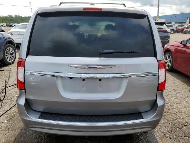 2C4RC1BG5ER318921 - 2014 CHRYSLER TOWN & COU TOURING SILVER photo 6