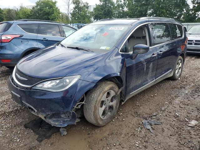 2C4RC1EG1HR656882 - 2017 CHRYSLER PACIFICA TOURING L PLUS BLUE photo 1