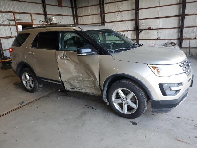 1FM5K8D82HGD27058 - 2017 FORD EXPLORER XLT 银色 照片 4