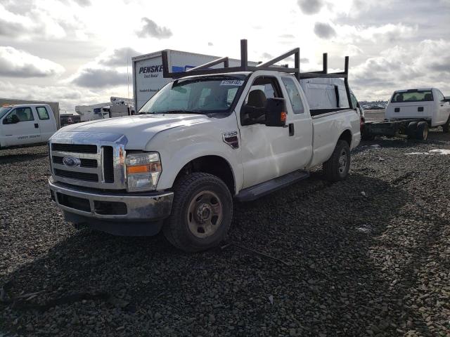 1FTWX31RX8ED16007 - 2008 FORD F350 SRW SUPER DUTY WHITE photo 1