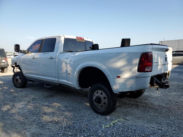 3C63DRKL0CG246938 - 2012 DODGE RAM 3500 LONGHORN WHITE photo 2