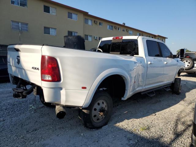 3C63DRKL0CG246938 - 2012 DODGE RAM 3500 LONGHORN WHITE photo 3