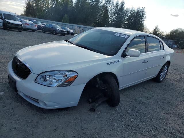 1G4HE57Y87U151342 - 2007 BUICK LUCERNE CXS WHITE photo 1