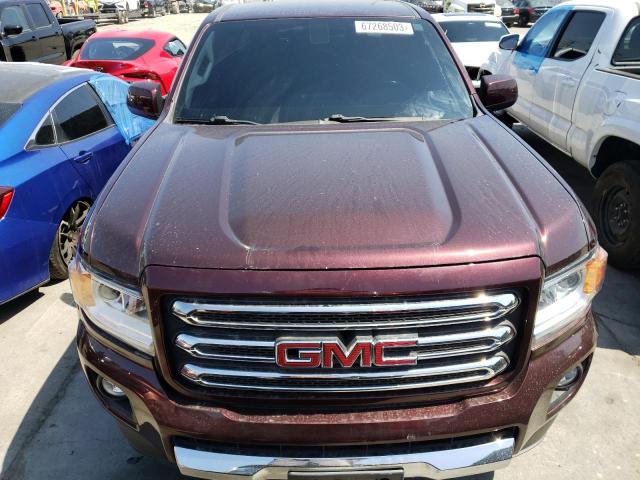 1GTG5BE31F1252096 - 2015 GMC CANYON SLE MAROON photo 5