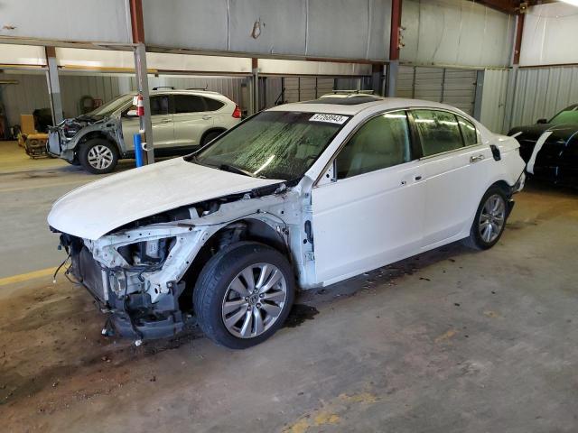 1HGCP3F83CA015499 - 2012 HONDA ACCORD EXL WHITE photo 1