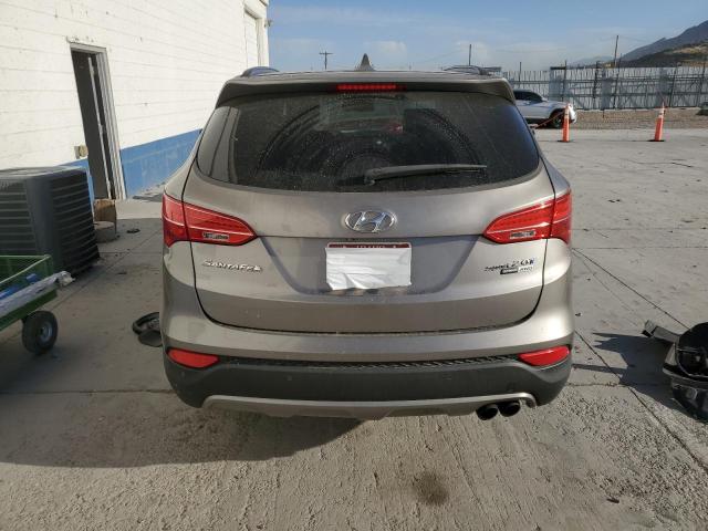 5XYZWDLA1GG342823 - 2016 HYUNDAI SANTA FE S GRAY photo 6