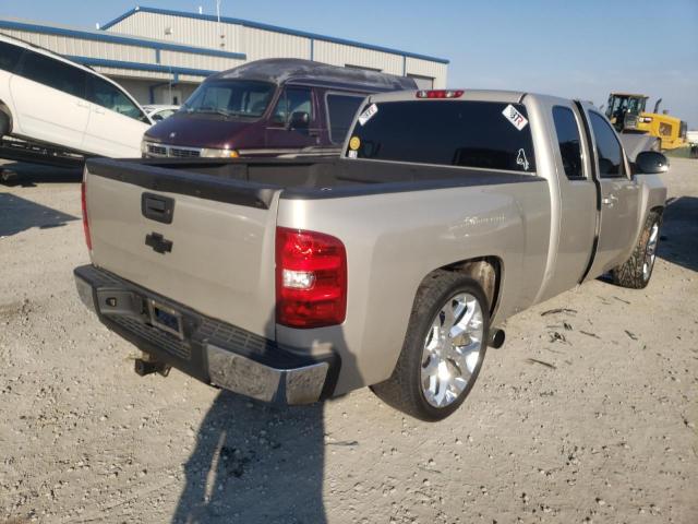 1GCEC39079Z126723 - 2009 CHEVROLET SILVERADO C1500 LTZ BEIGE photo 4