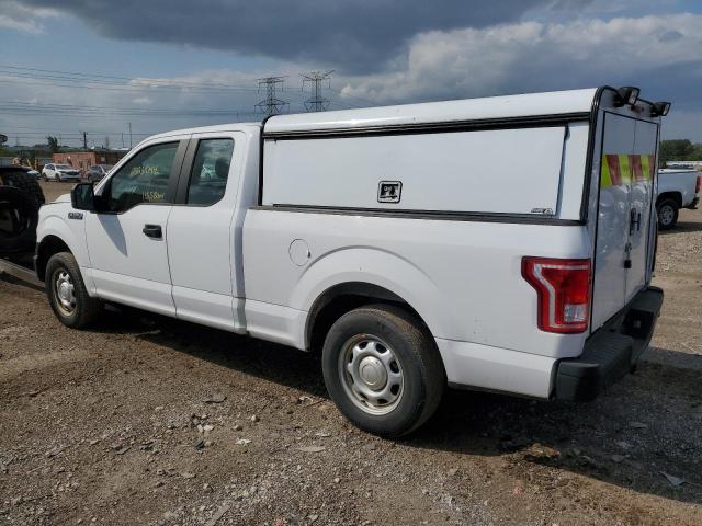 1FTEX1C86HKE23948 - 2017 FORD F150 SUPER CAB WHITE photo 2