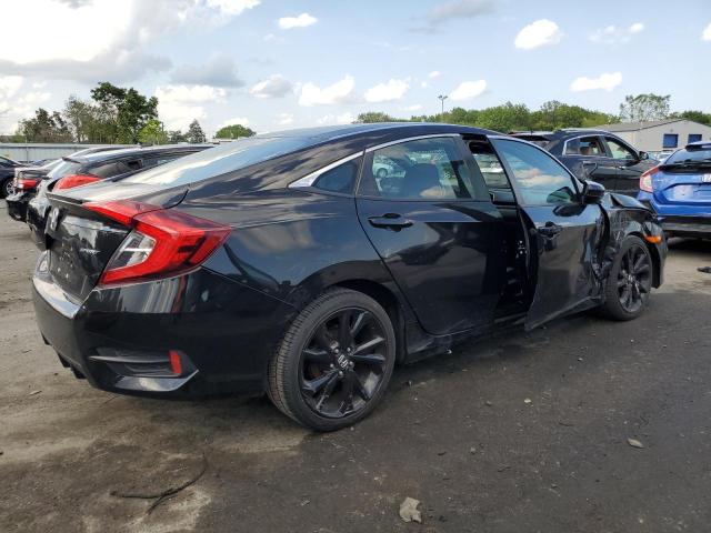 2HGFC2F8XMH520879 - 2021 HONDA CIVIC SPORT BLACK photo 3