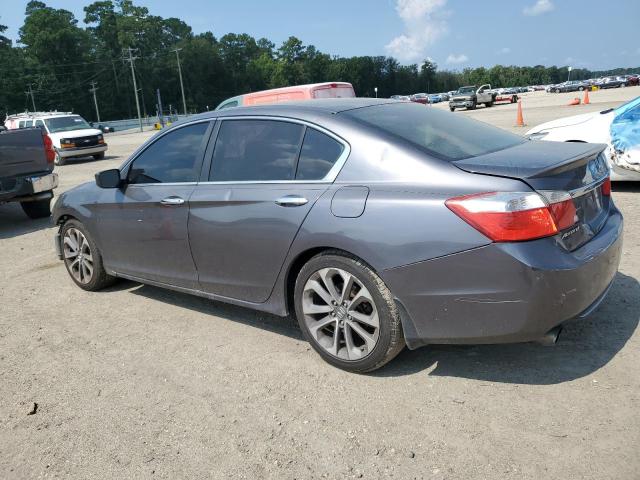 1HGCR2F57DA174876 - 2013 HONDA ACCORD SPORT GRAY photo 2