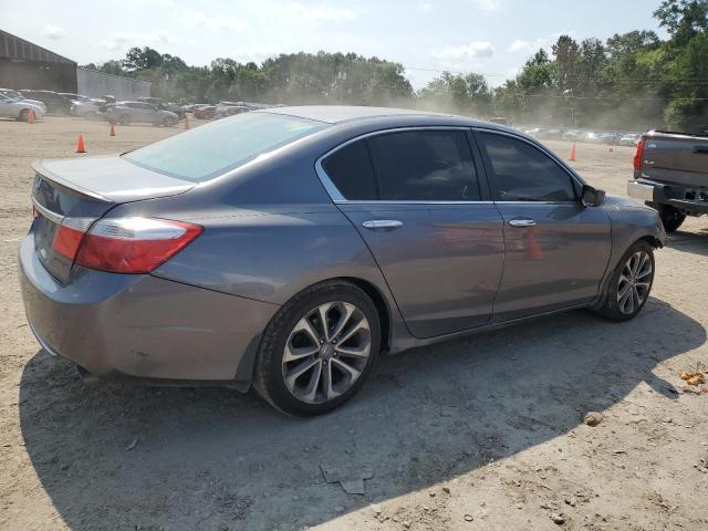 1HGCR2F57DA174876 - 2013 HONDA ACCORD SPORT GRAY photo 3