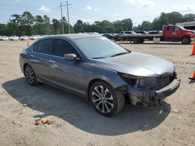 1HGCR2F57DA174876 - 2013 HONDA ACCORD SPORT GRAY photo 4
