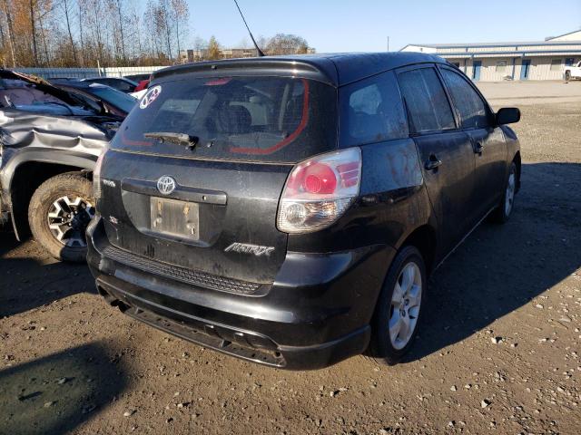 2T1KR32E15C387793 - 2005 TOYOTA COROLLA MA XR BLACK photo 4