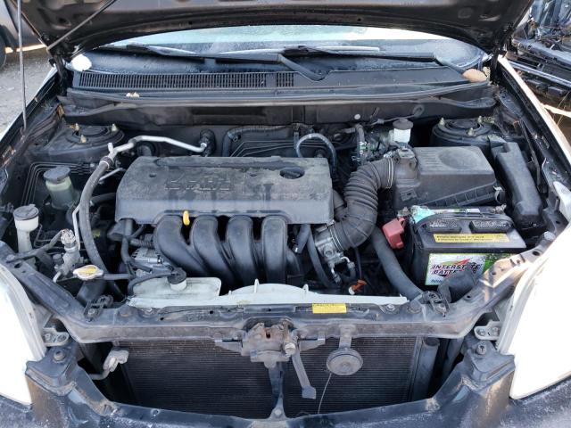 2T1KR32E15C387793 - 2005 TOYOTA COROLLA MA XR BLACK photo 7