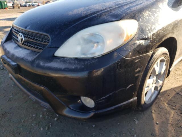 2T1KR32E15C387793 - 2005 TOYOTA COROLLA MA XR BLACK photo 9