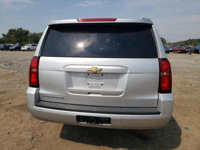 1GNSKHKCXKR371133 - 2019 CHEVROLET SUBURBAN K1500 LT SILVER photo 6