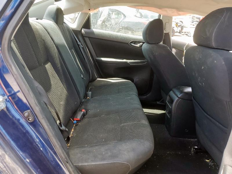 3N1AB7AP0JY212622 - 2018 NISSAN SENTRA S 蓝色 照片 10