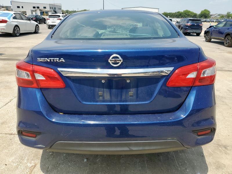3N1AB7AP0JY212622 - 2018 NISSAN SENTRA S 蓝色 照片 6