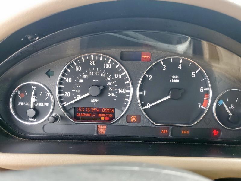 WBACN33451LK45324 - 2001 BMW Z3 2.5 GREEN photo 9