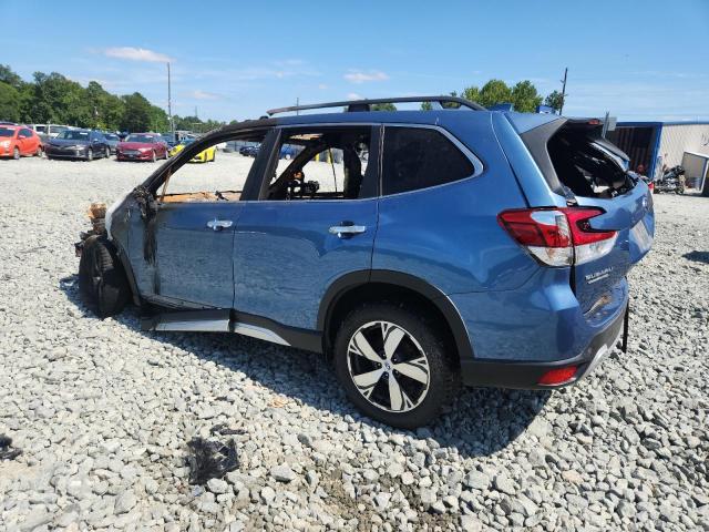 JF2SKAWC4KH400093 - 2019 SUBARU FORESTER TOURING BLUE photo 2