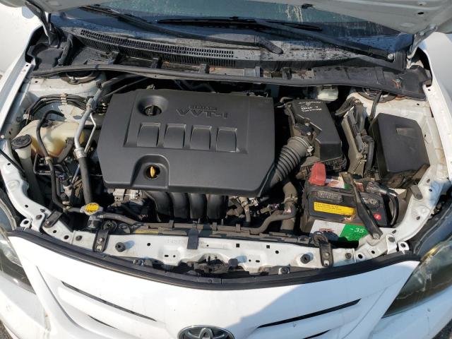 5YFBU4EE0CP065451 - 2012 TOYOTA COROLLA BASE Սպիտակ լուսանկար 11