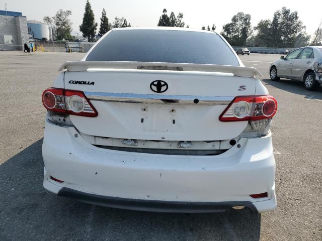 5YFBU4EE0CP065451 - 2012 TOYOTA COROLLA BASE Սպիտակ լուսանկար 6