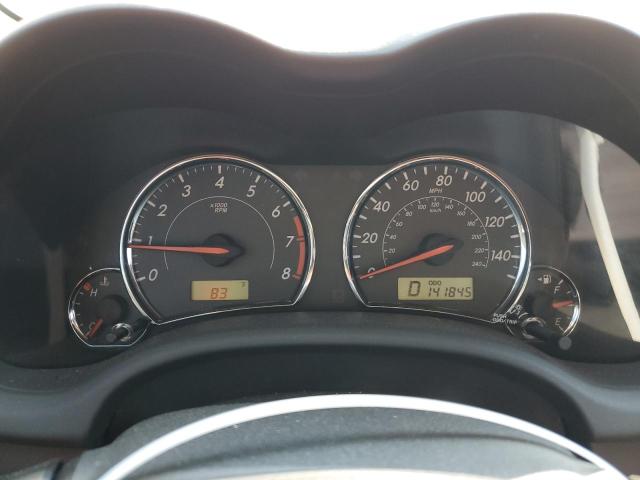 5YFBU4EE0CP065451 - 2012 TOYOTA COROLLA BASE Սպիտակ լուսանկար 9