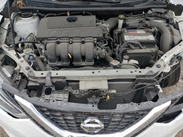 3N1AB7AP6KY334130 - 2019 NISSAN SENTRA S WHITE photo 11