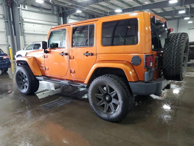 1J4BA5H1XBL572768 - 2011 JEEP WRANGLER U SAHARA 橙色 照片 2