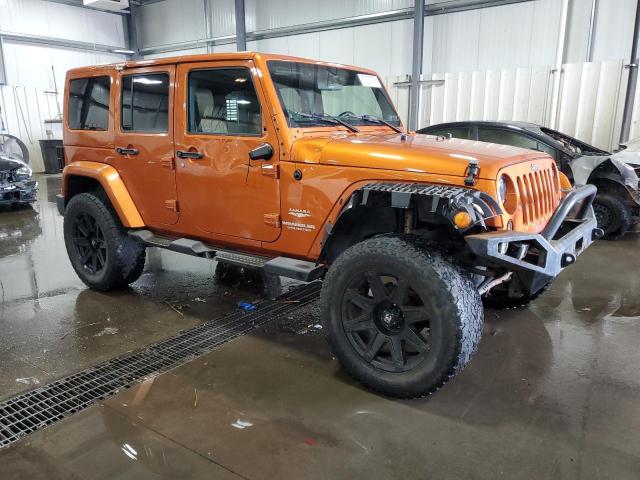 1J4BA5H1XBL572768 - 2011 JEEP WRANGLER U SAHARA 橙色 照片 4