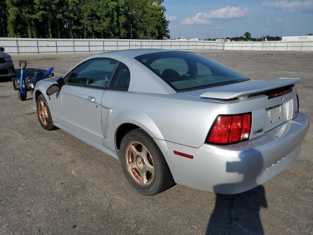 1FAFP40654F166122 - 2004 FORD MUSTANG SILVER photo 2