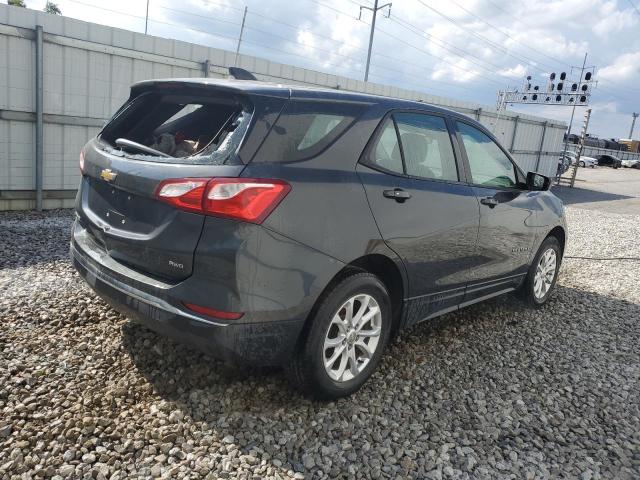 2GNAXREV8J6274345 - 2018 CHEVROLET EQUINOX LS رمادي صورة 3
