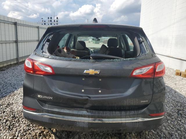 2GNAXREV8J6274345 - 2018 CHEVROLET EQUINOX LS رمادي صورة 6