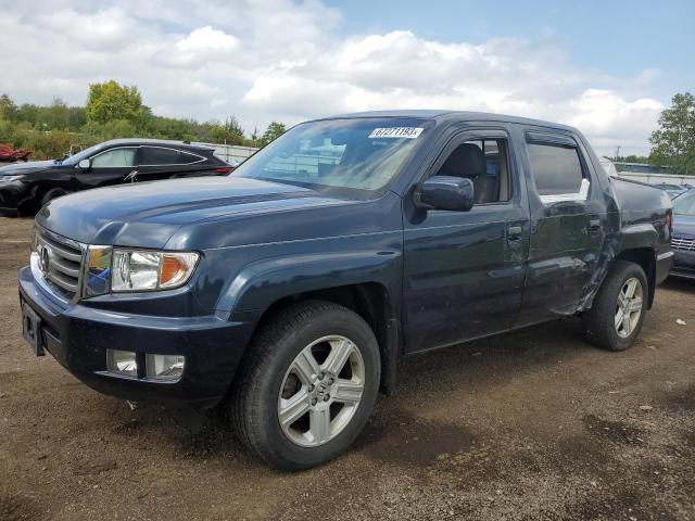 5FPYK1F54CB456697 - 2012 HONDA RIDGELINE RTL BLUE photo 1