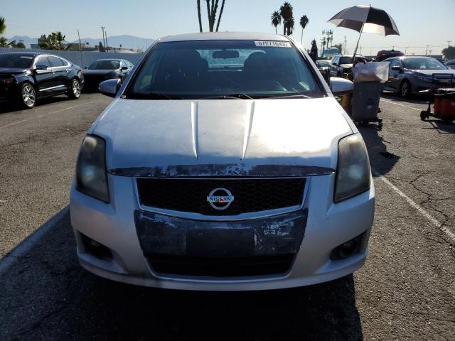 3N1BB61E28L656847 - 2008 NISSAN SENTRA SE-R SILVER photo 5